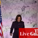 US election live: Trump to choose personnel in âdays and weeks aheadâ; Harris says âdo not despairâ in concession speech | US elections 2024