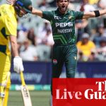 Australia v Pakistan: second menâs one-day international â live | Australia cricket team