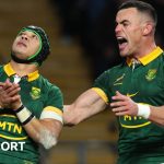 England 20-29 South Africa: Hosts lose at Allianz Stadium