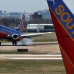 Bullet strikes Southwest Airlines plane at Dallas Love Field Airport : NPR