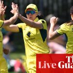 Australia v England: third Womenâs Ashes one-day cricket international â live | Women’s Ashes