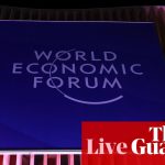 Davos day one: Von der Leyen, Zelenskyy, Ding and Scholz to speak as Trump looms over WEF â live updates | Business