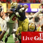 College Football Playoff National Championship Game: Ohio State v Notre Dame â live updates | College football