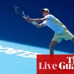 Australian Open 2025: Sinner, Swiatek and Gauff through, Kyrgios and Djokovic to come on day two â live | Australian Open 2025