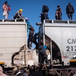 A Dangerous Ride on Top of a Train in Mexico